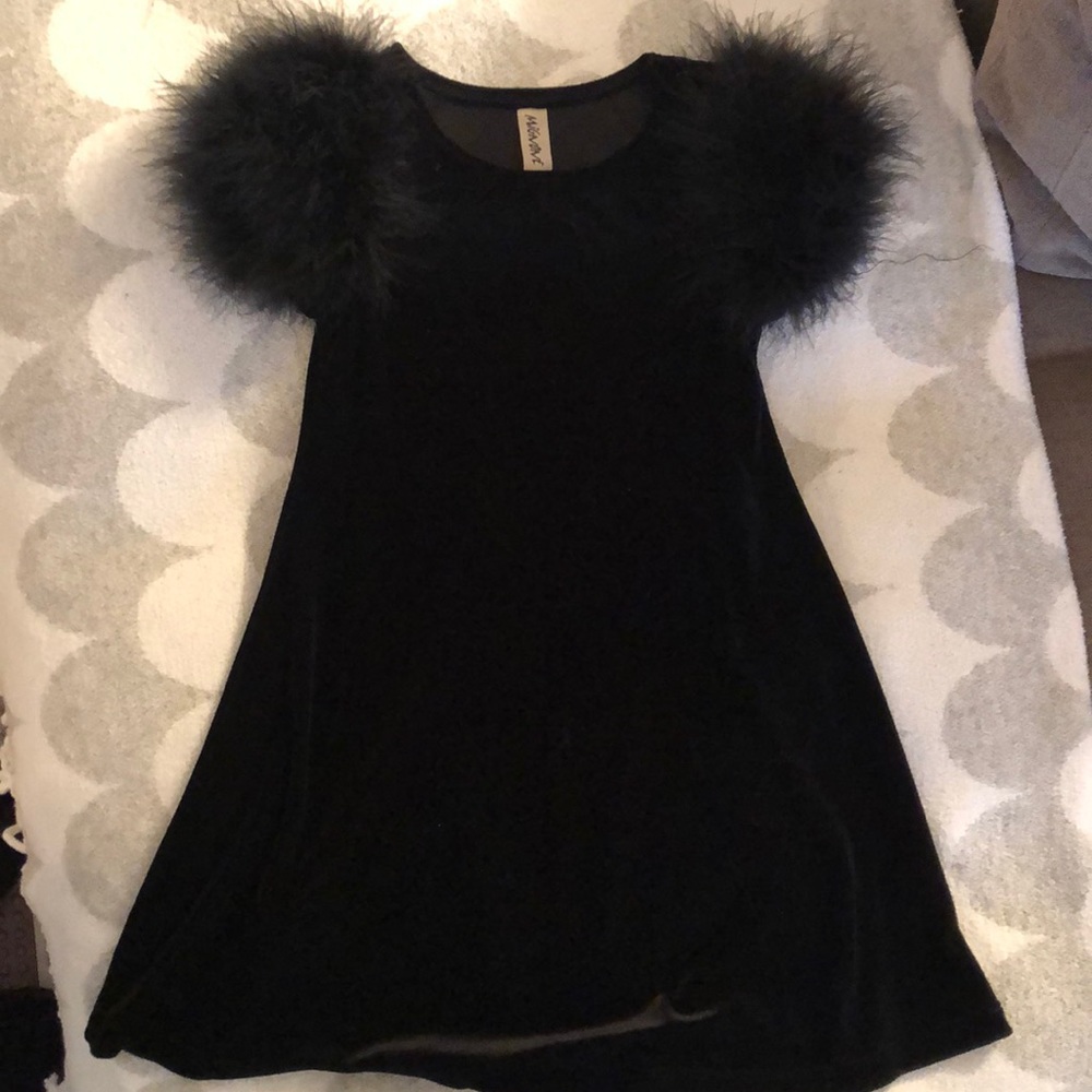 Girls velvet dress 4T